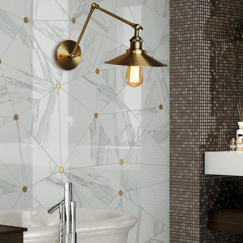 Silva Vintage Adjustable Wall Lamp, Bedroom - Neutral Decor