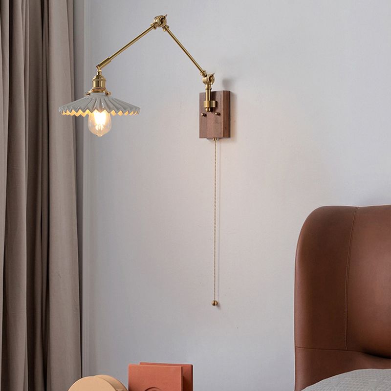 Muto Wall Lamp Modern, Folding Adjustable Metal, Study Room - Neutral Decor