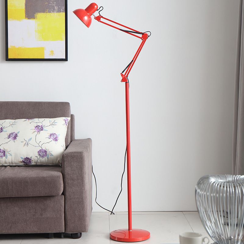 Morandi Modern Metal Folding Floor Lamp, Multi Colors - Neutral Decor