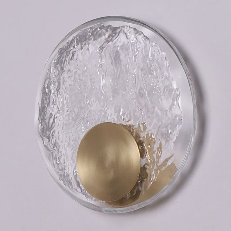 Kristy Art Deco Globe Crystal&Metal Bedroom Wall Lamp, Gold - Neutral Decor