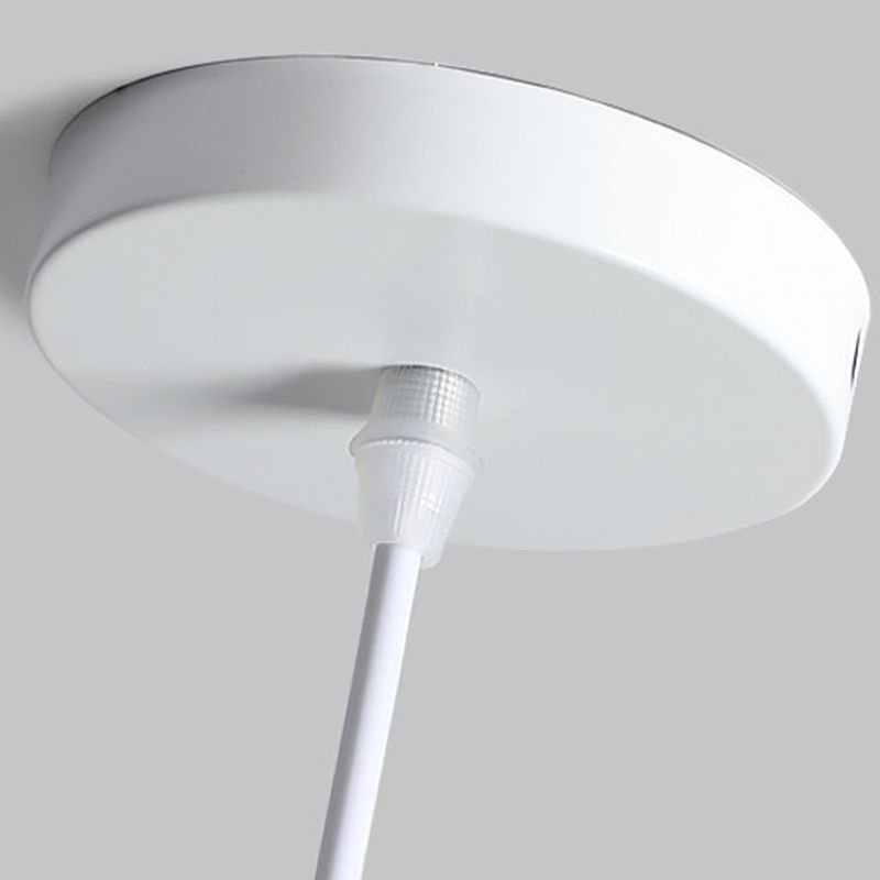 Valentina Minimalist Cap-shaped Metal Pendant Light, Natural Wood - Neutral Decor