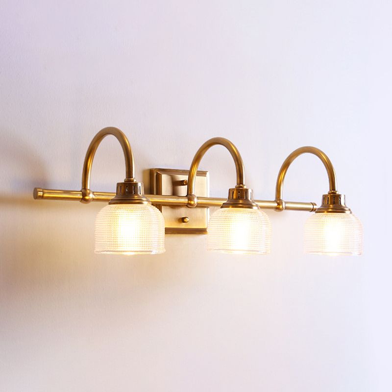 Arisha Prismatic Glass Vanity Wall Lamp