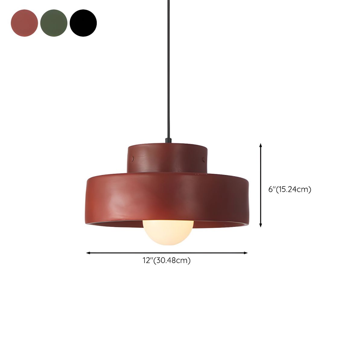 Arisha Modern Metal Pendant Light with Adjustable Hanging Length - Neutral Decor