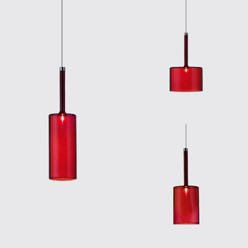 Valentina Minimalist Modern Glass LED Pendant Light, 3 Style - Neutral Decor