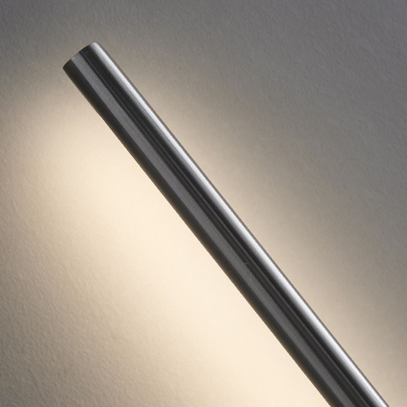 Arisha Modern Linear Metal&Acrylic Bedroom Wall Lamp, Black/Brass - Neutral Decor