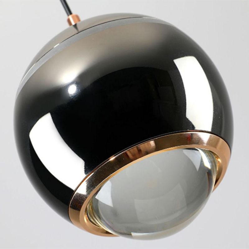 Valentina Modern Round LED Pendant Light, Kitchen Island - Neutral Decor