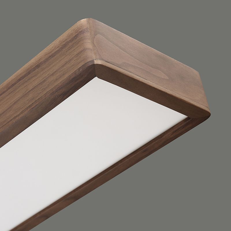 Muto Rectangular Designer Flush Mount Ceiling Light - Neutral Decor