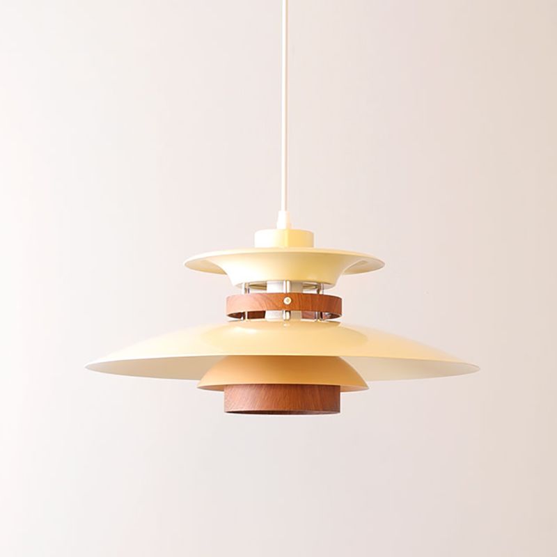 Valentina Unique Designer Metal Pendant Light, White - Neutral Decor