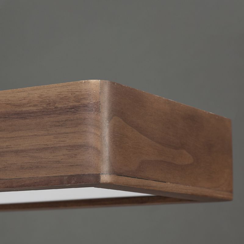 Muto Rectangular Designer Flush Mount Ceiling Light - Neutral Decor