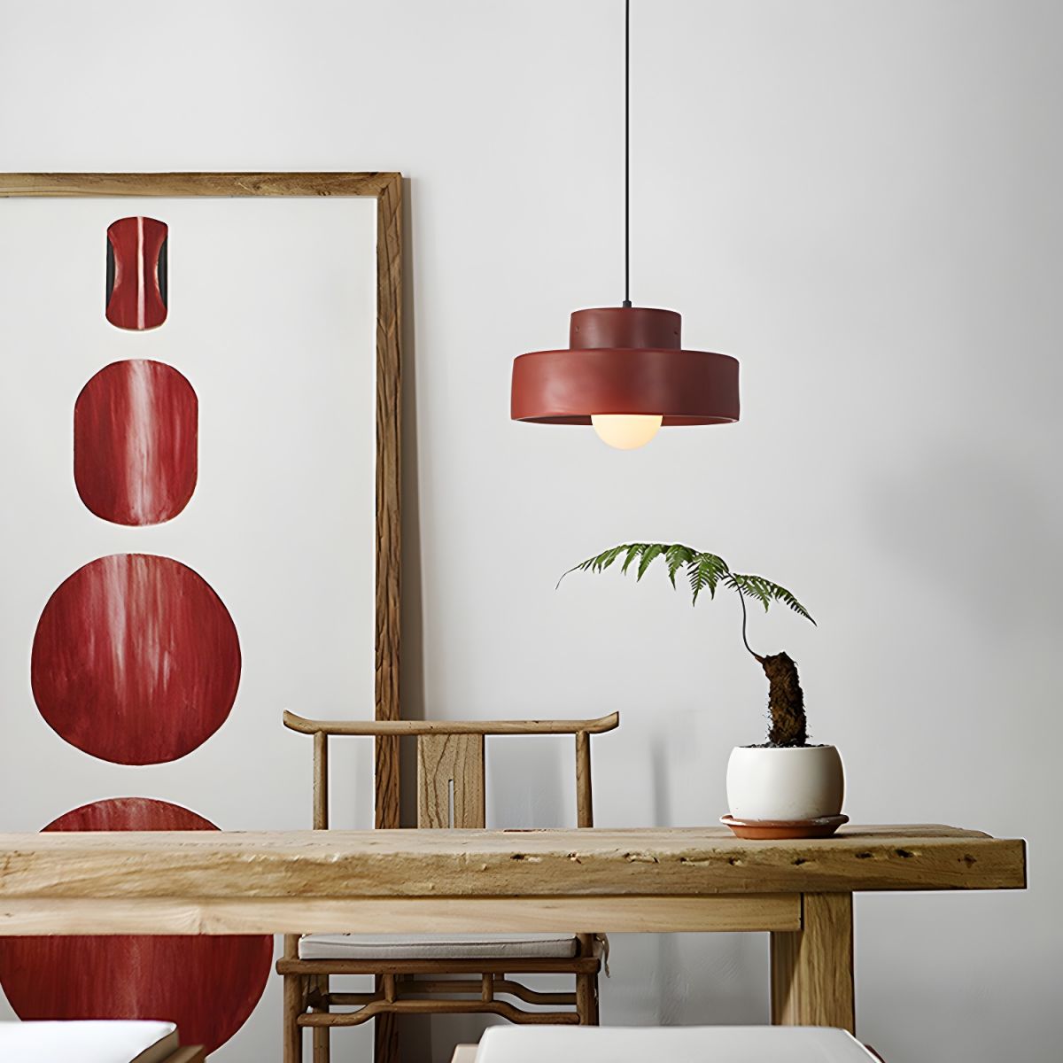 Arisha Modern Metal Pendant Light with Adjustable Hanging Length - Neutral Decor