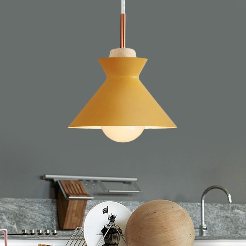 Valentina Geometric Colorful Pendant Light, Metal, Kitchen Island - Neutral Decor