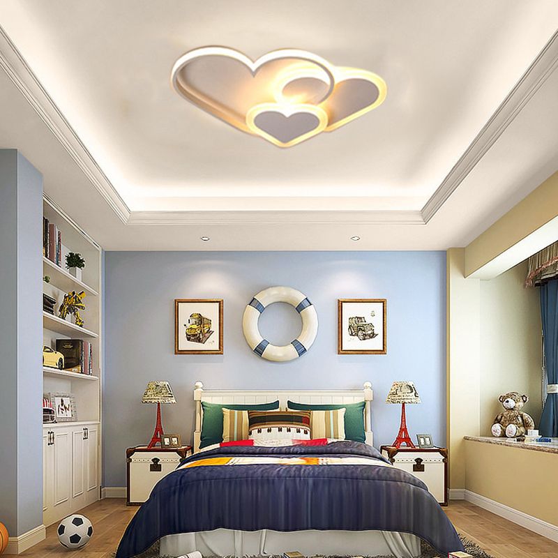 Aria LED Star Designer Flush Mount Ceiling Light - Neutral Decor