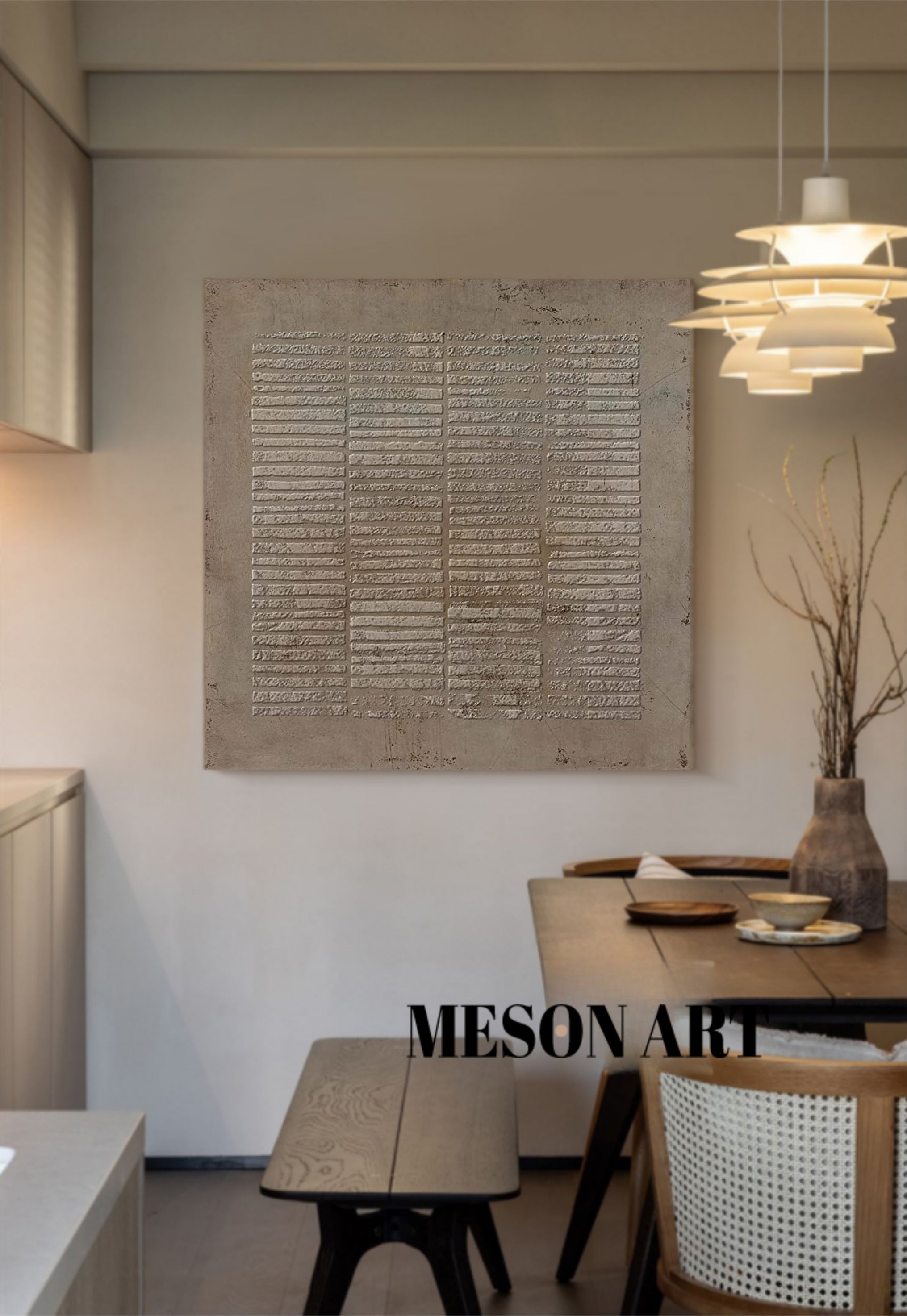Wabi-Sabi Wall Art TX012 - Neutralighting