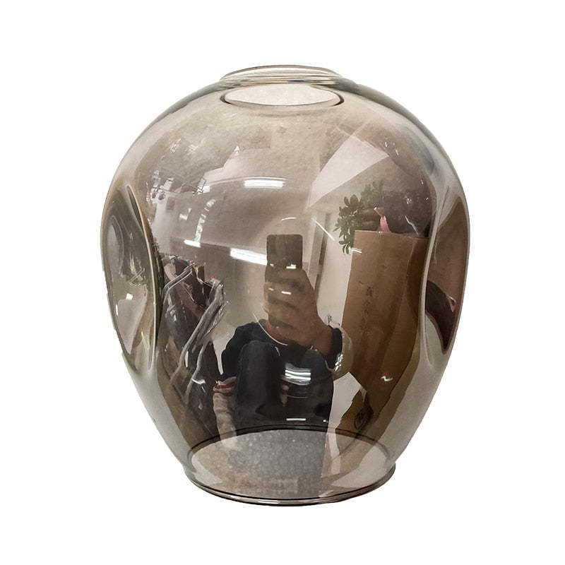 Valentina Modern Bubble Metal Pendant Light, Black/Gold - Neutral Decor