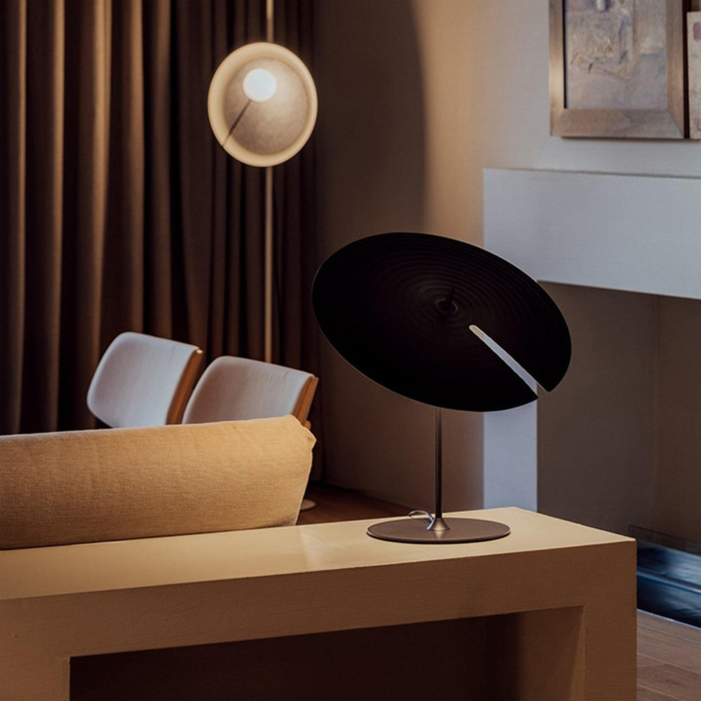 Carins Modern Simple Black Floor & Table Lamp, Metal - Neutral Decor