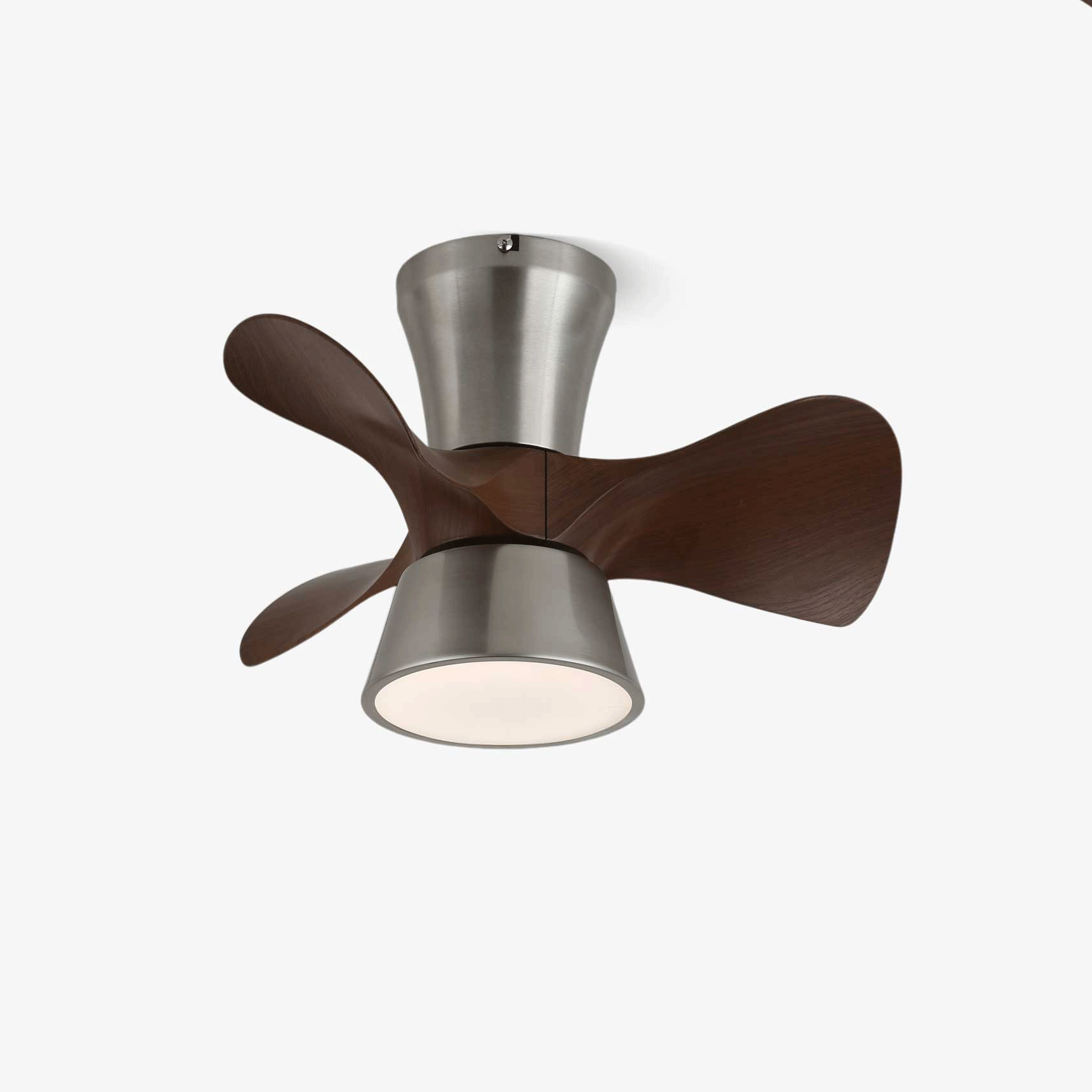Nera Modern Wood Ceiling Fan Light-Neutral Decor