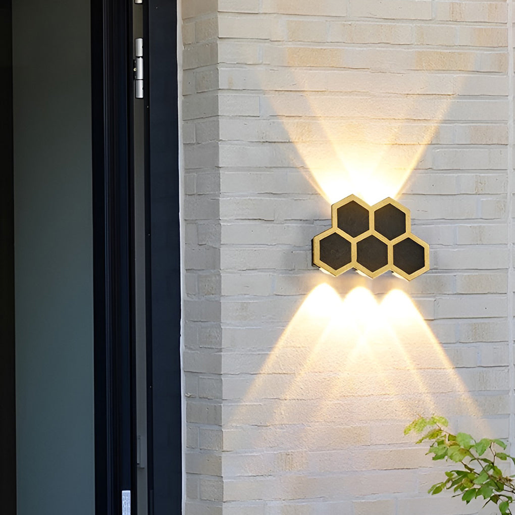 Miranda Beehive-shaped Modern Outdoor Wall Light