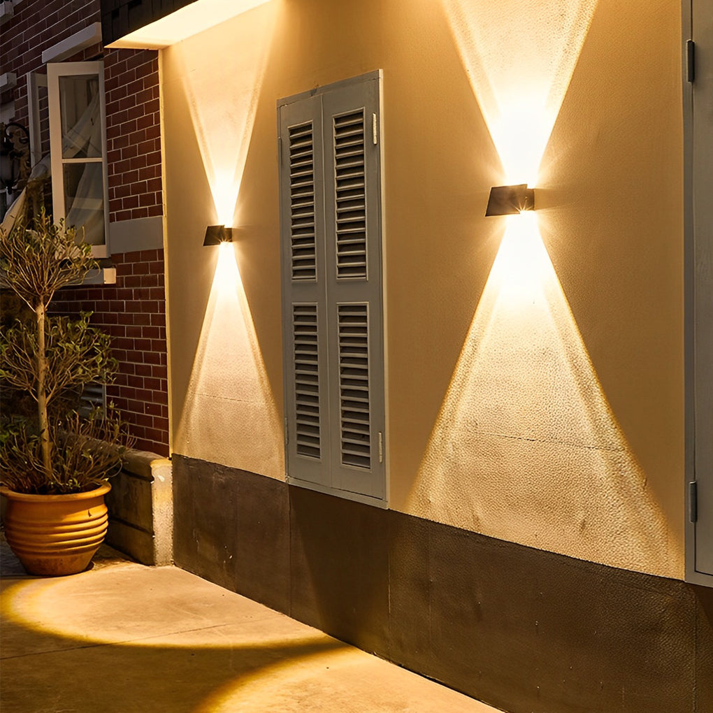 King LED Waterproof Modern Plastic Wall Outdoor Washer Lights