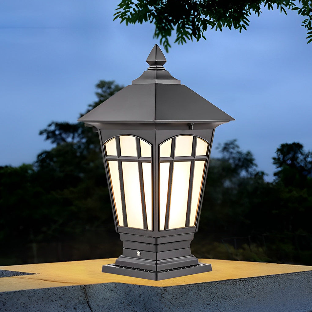 Gloria LED Retro Outdoor Post Cap Pillar Lamp