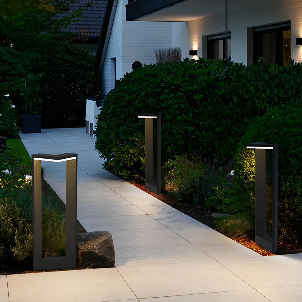 Angy Linear Landscape Minimalist Outdoor Pathway Lamp