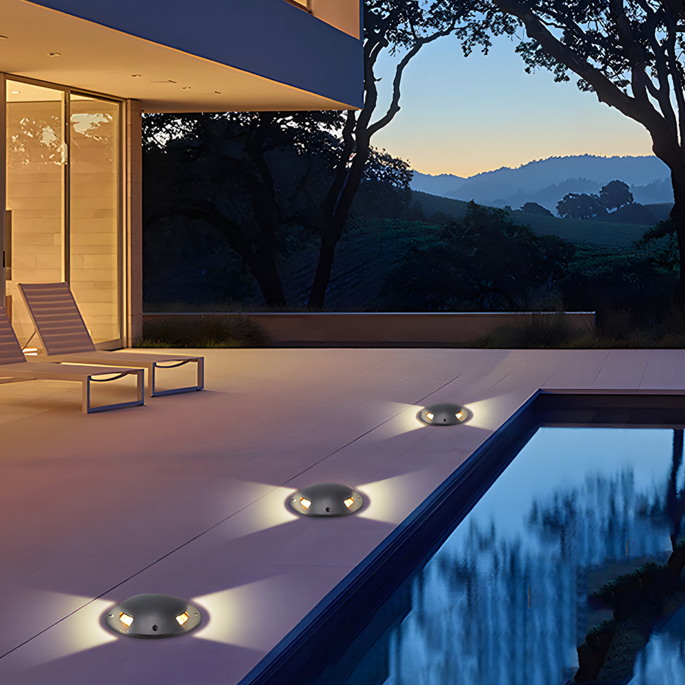 Abigail Horizontal Deck Stair Pathways Outdoor Lights