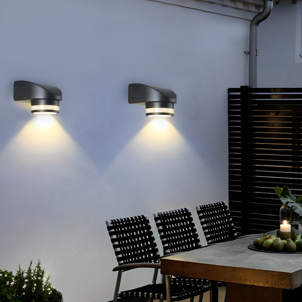 Wiona Round LED Outdoor Wall Washer Lights
