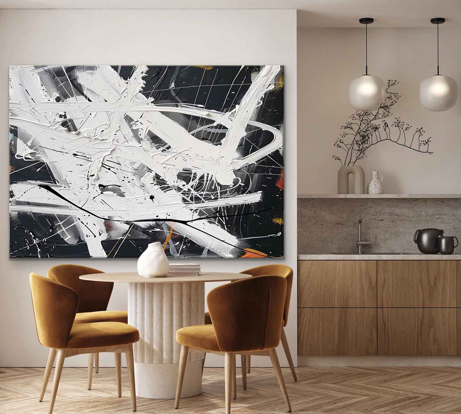 Abstract Expressionist Art AEA007 - Neutralighting