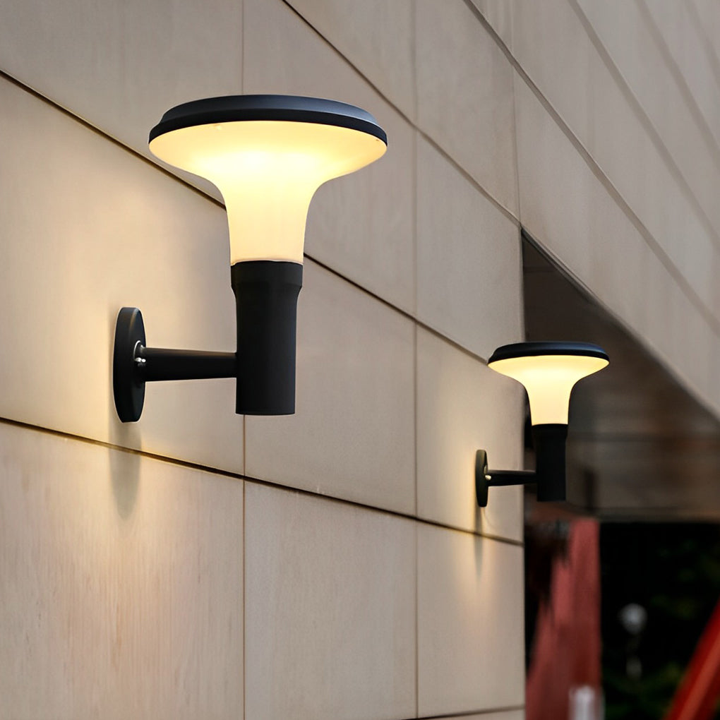 Sunine Round Flower LED Modern Outdoor Wall Lamp