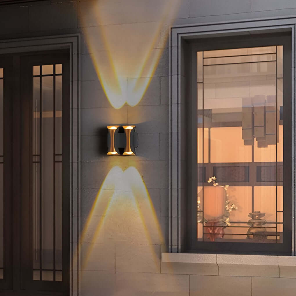 Phineas LED Modern Outdoor Wall Sconce Light