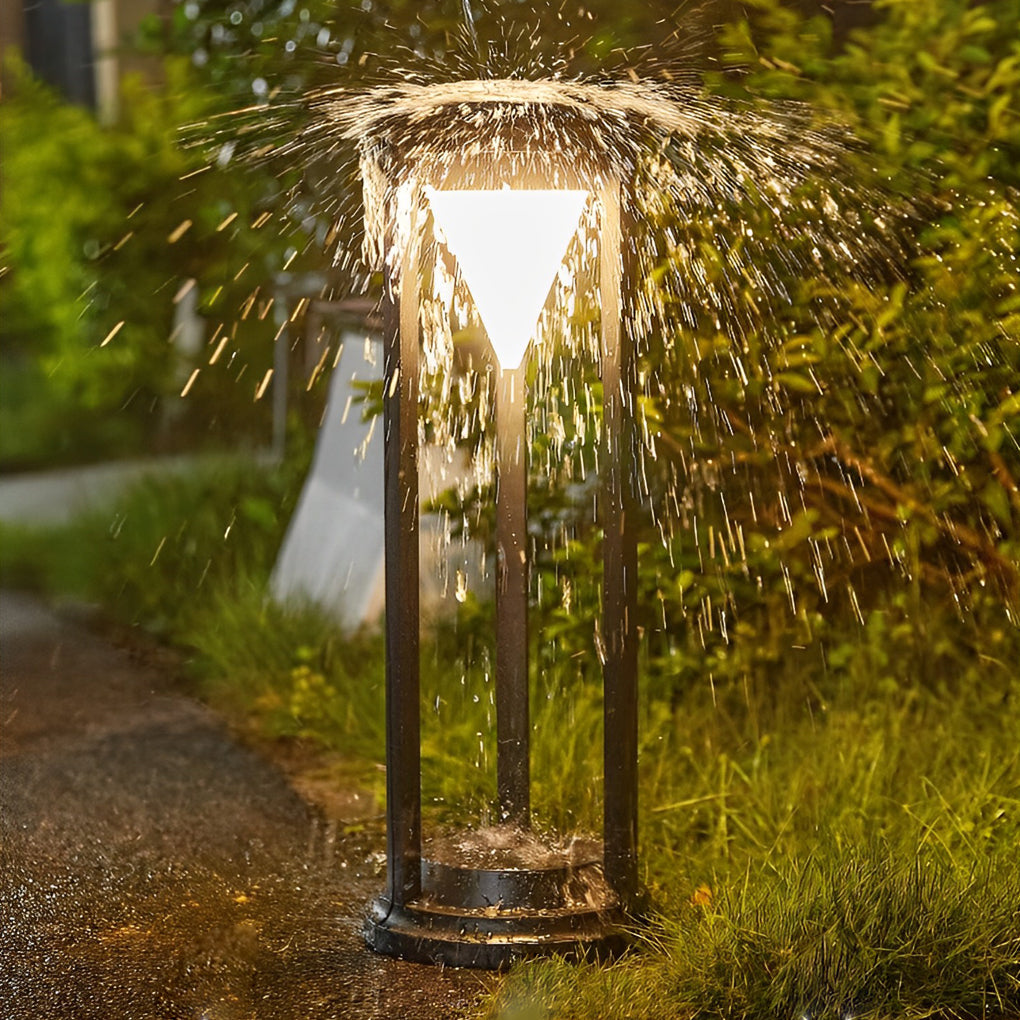 Lynny Brightness Solar Path Modern Outdoor Lawn Lamp