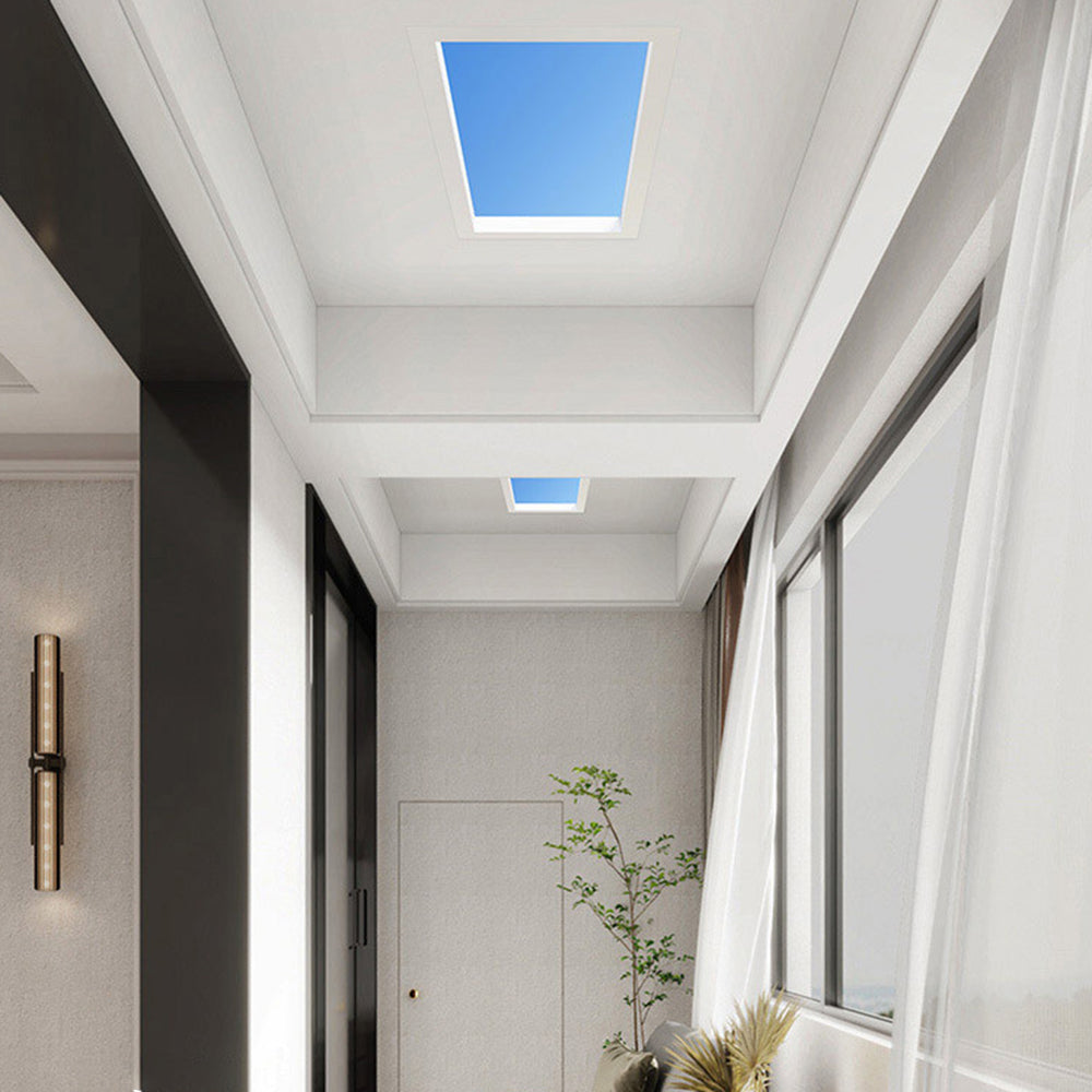 Arisha Modern Remote Control Flush Mount Ceiling Light, Black - Neutral Decor
