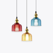 Valentina Glass Art Deco Pendant Lights,Colorful - Neutral Decor