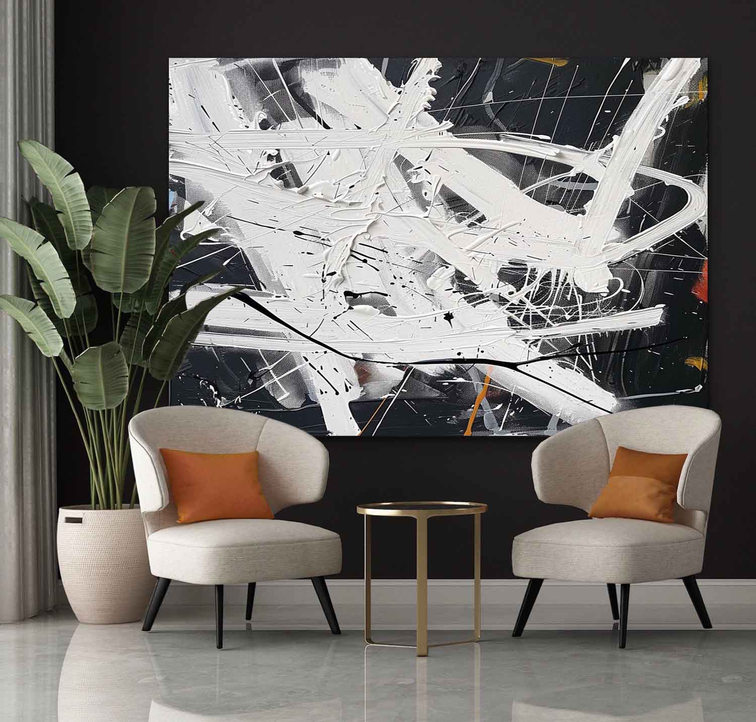 Abstract Expressionist Art AEA007 - Neutralighting