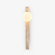 Travertine Stripe Wall Sconce-Neutral Decor