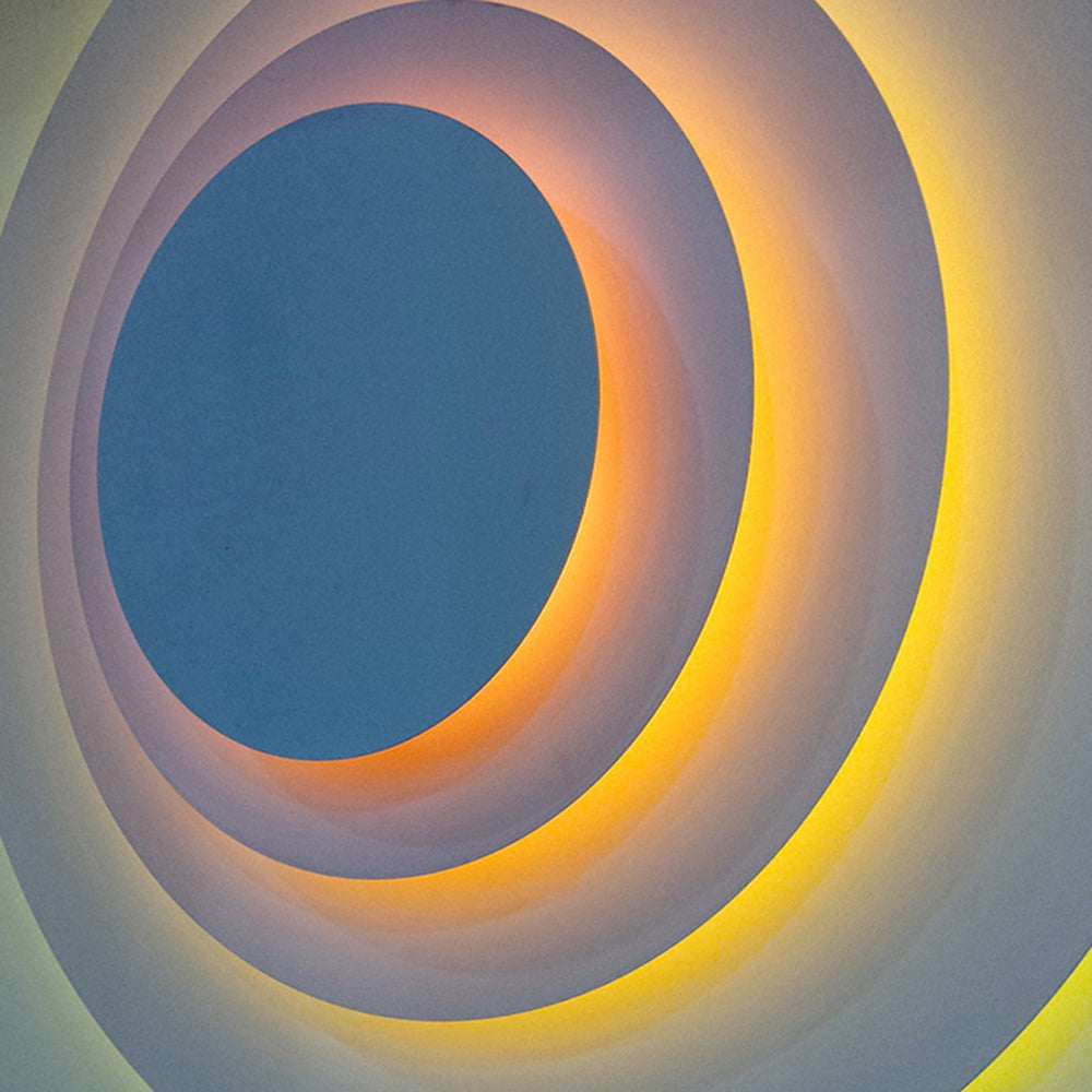 Aria Circular 3-in-1 Colorful LED Wall Lamp - Neutral Decor