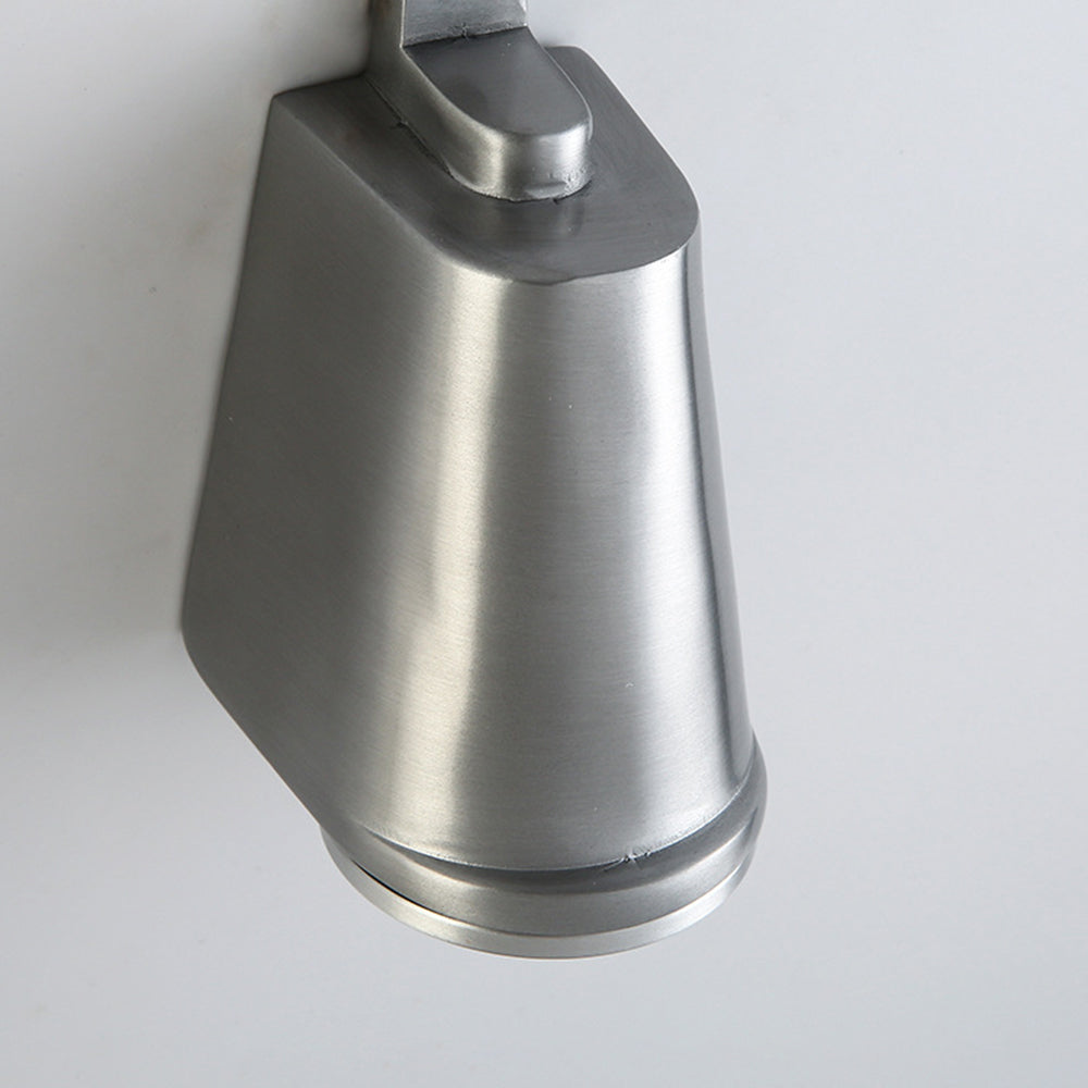 Ray Industrial Metal Bell Shaped Indoor Wall Lamp, Black/Grey/Coppery/Aluminum - Neutral Decor