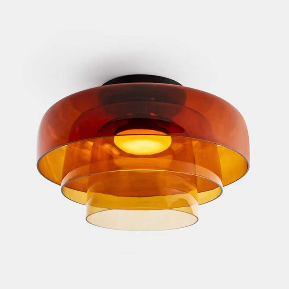 Aria Modern Simple Creative Glass Flush Mount Ceiling Light - Neutral Decor