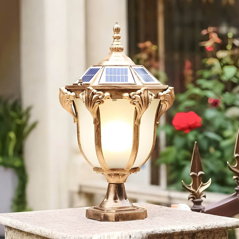 Eagled Classic Outdoor Pier-Mount Post Light
