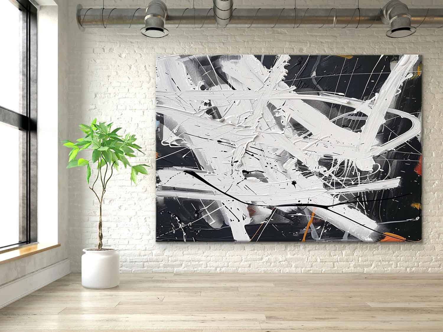 Abstract Expressionist Art AEA007 - Neutralighting