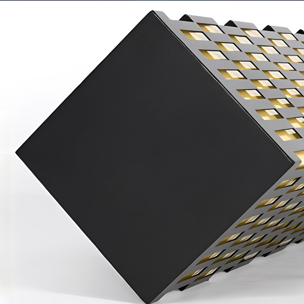 Evely Grid-Designed Modern Marble Outdoor Lawn Lamp