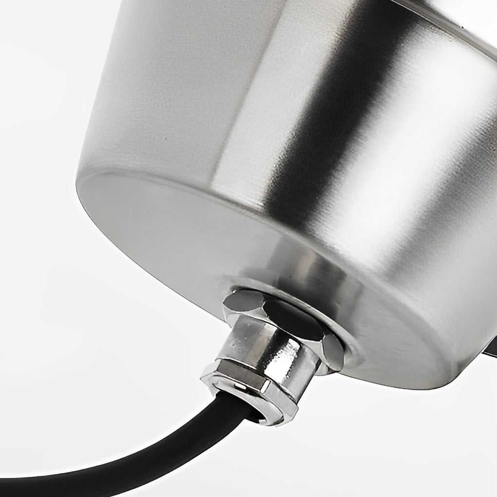 Fan Modern LED Underwater Pool Steel Outdoor Spot Light