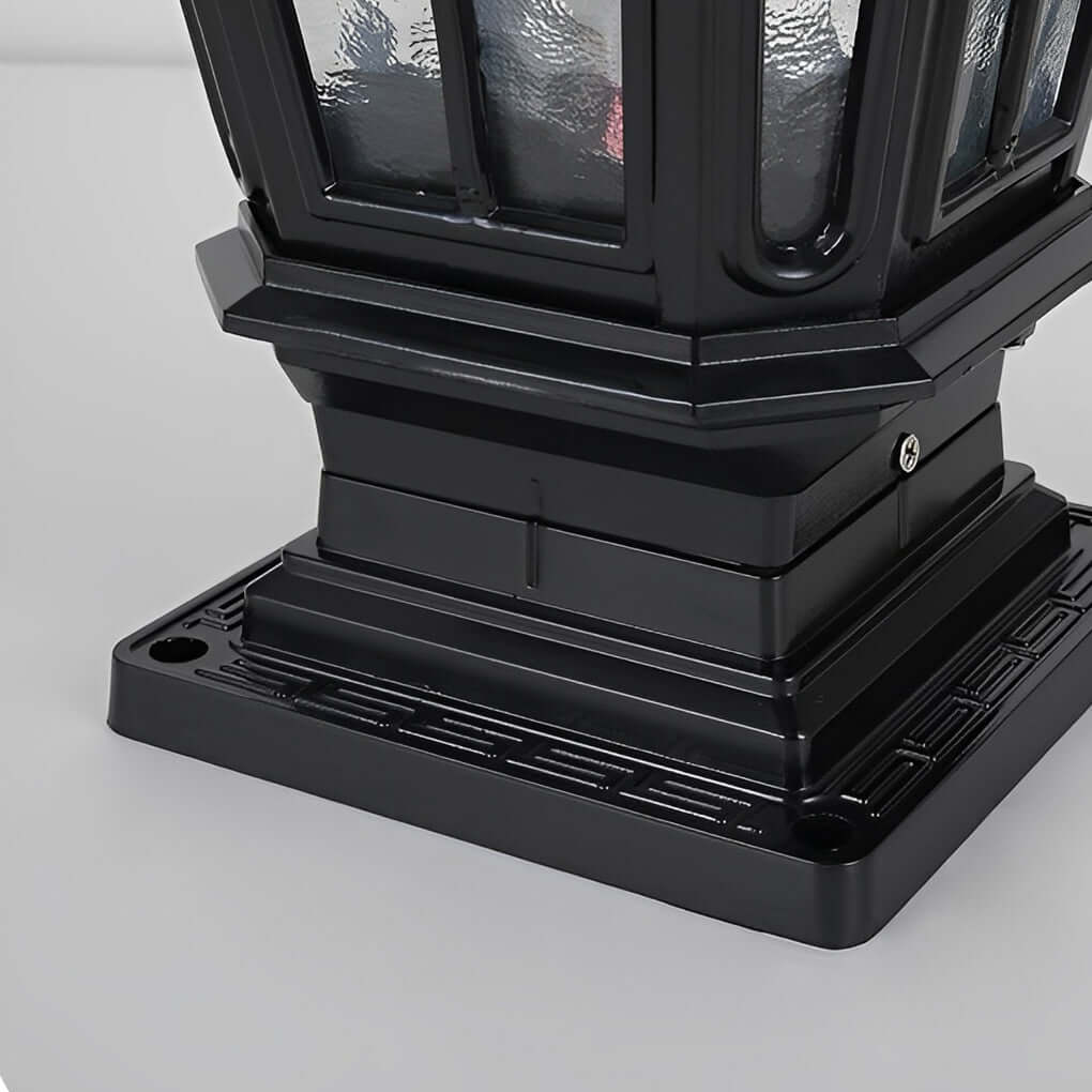 Alison Retro Pavilion LED Outdoor Fence Post Lights