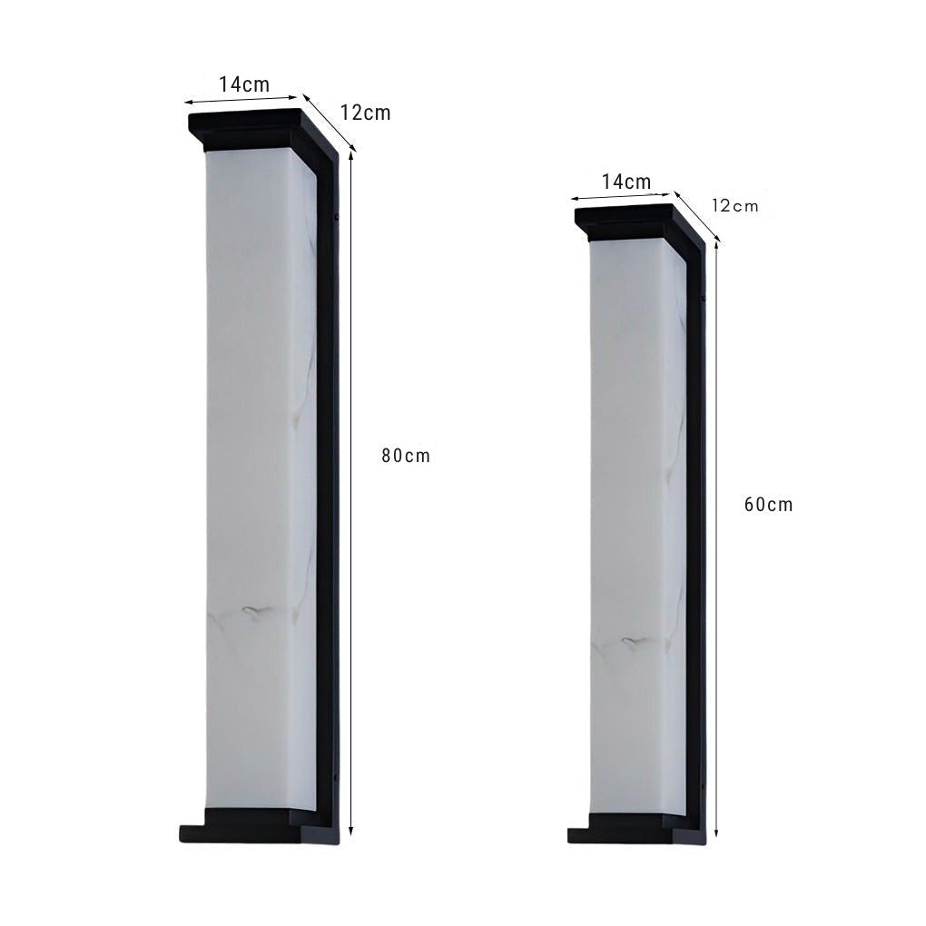 Mihell Strip Minimalist Modern Stainless Steel Outdoor Wall Lights