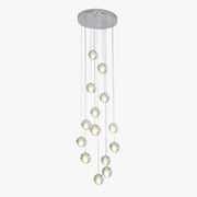 Valentina Modern Multi Clean Globe Pendant Light, Foyer - Neutral Decor