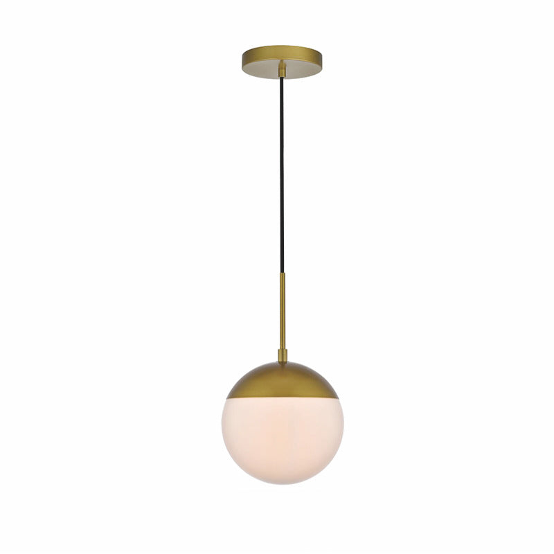 Hallie Modern PendantLight Metal Glass Living Room Dining Room Bedroom - Neutral Decor