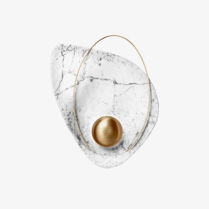 Vethaora Premium Nordic Art Pearl Resin Wall Lamp-Neutral Decor