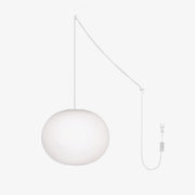 Qersy Modern Glass Pendant Lamp-Neutral Decor
