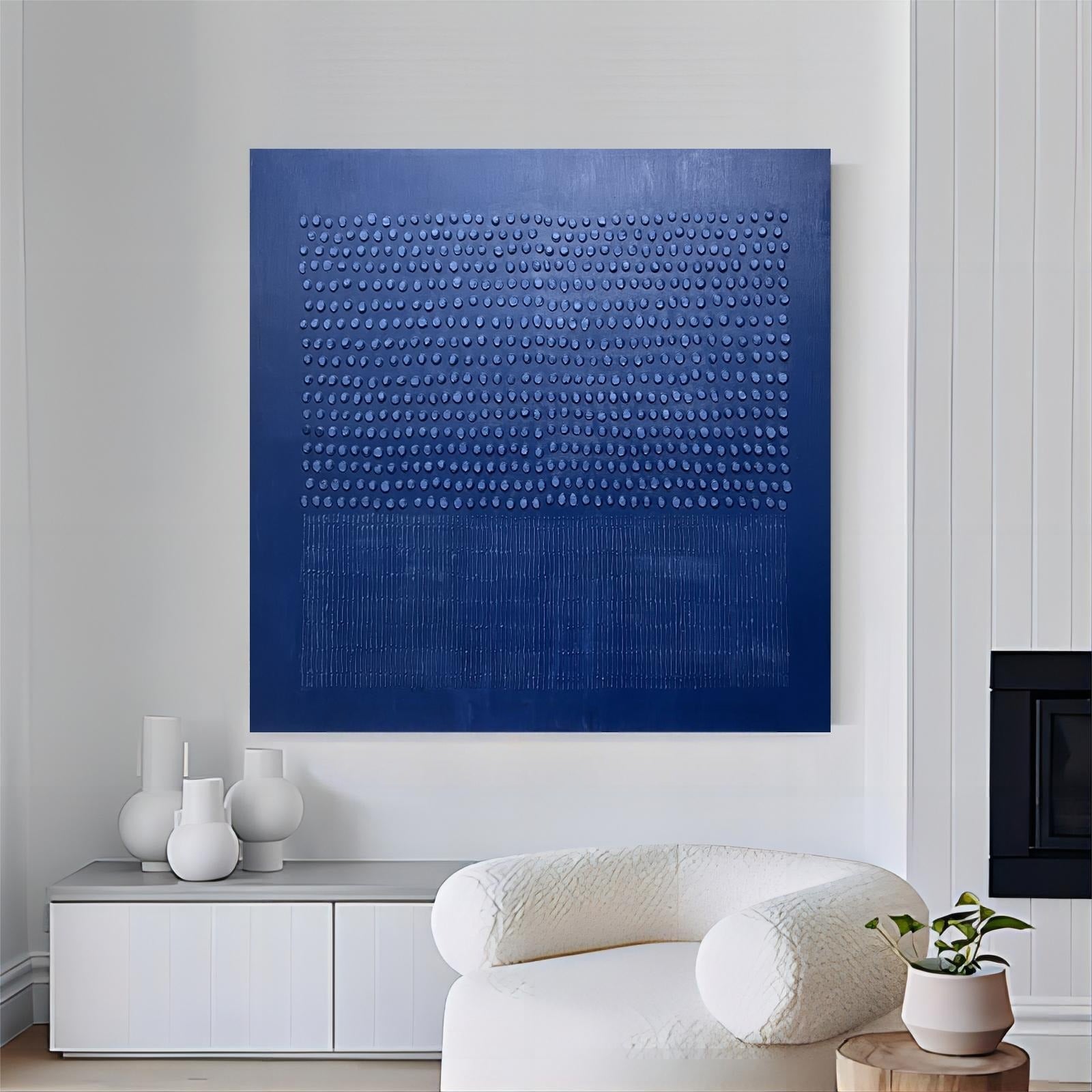 Wall Art Minimalist Textured Geometric - Neutralighting