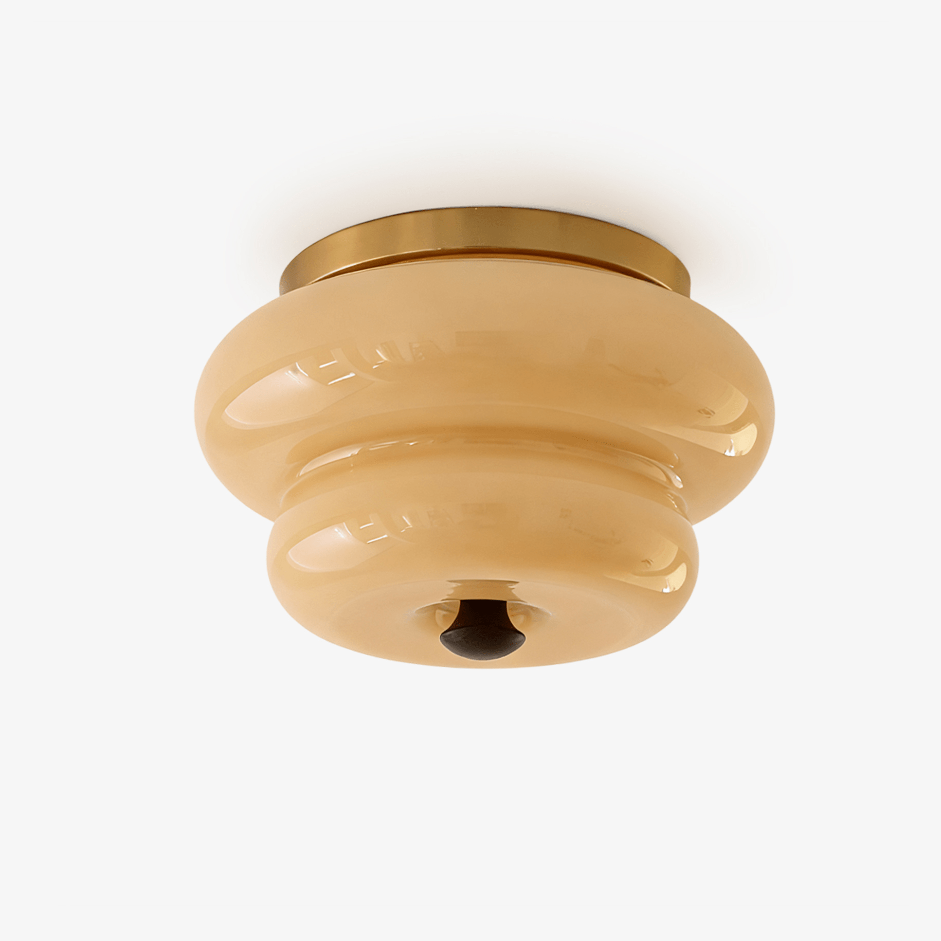 Curvaceous Ceiling Lamp-Neutral Decor