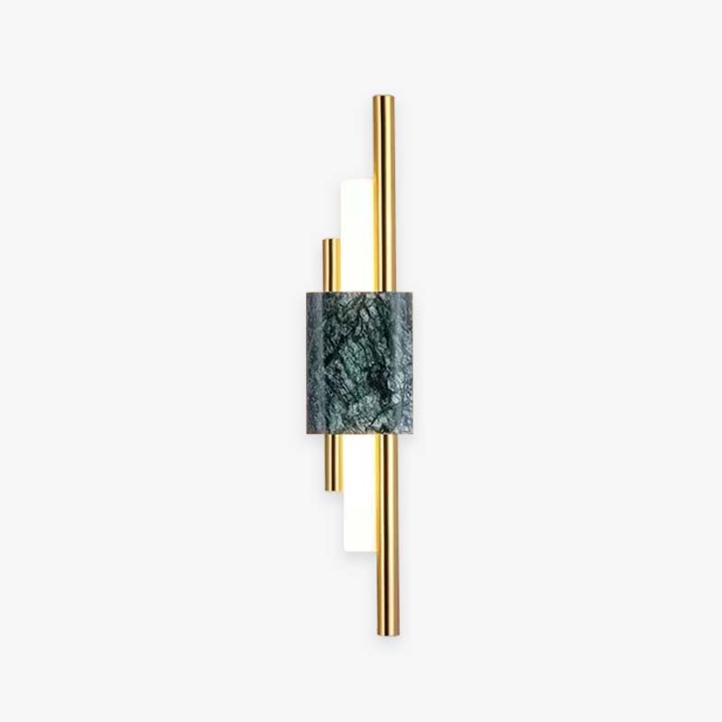 Arisha Modern Metal/Marble LED Wall Lamp - Neutral Decor